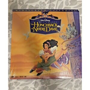 Disney Hunchback Of Notre Dame Laserdisc 1996 Masterpiece Widescreen LD Vintage